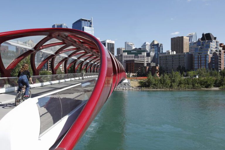 BRIDGE IN CALGARY, ALBERTA