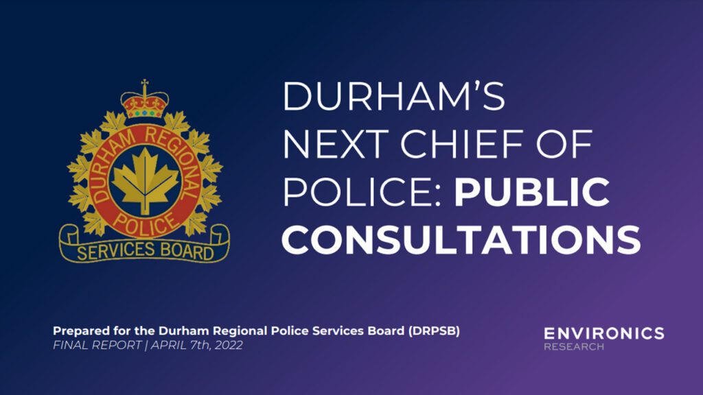 Report cover image for Durhams Next Chief of Police