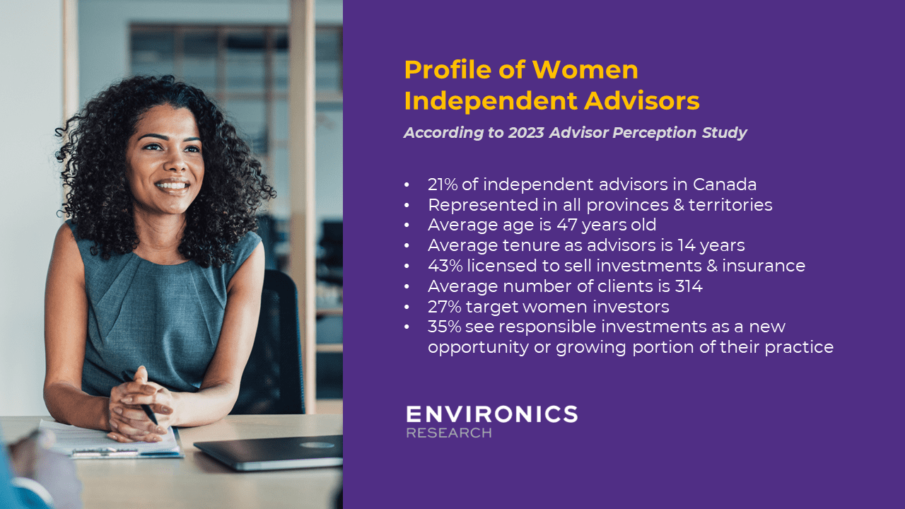 Profile of Woman Advisor