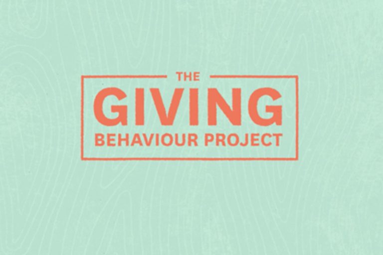 The giving behavior project