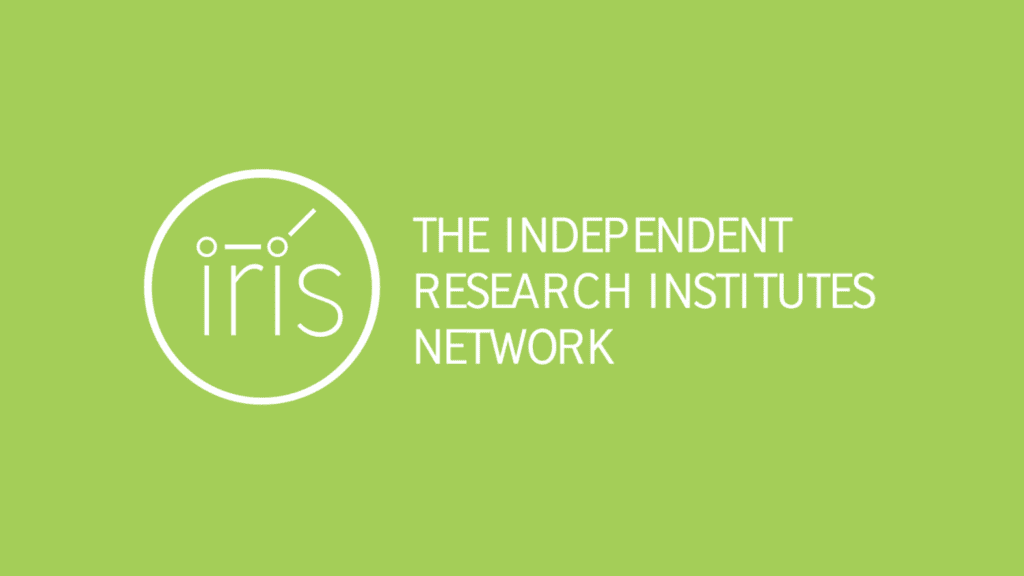 IRIS Network Logo on green background