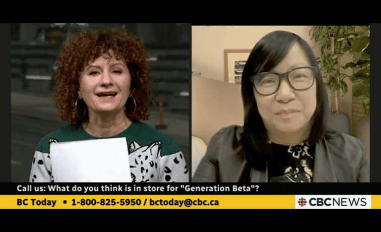 Susan Seto and Amy Bell on CBC BC Today