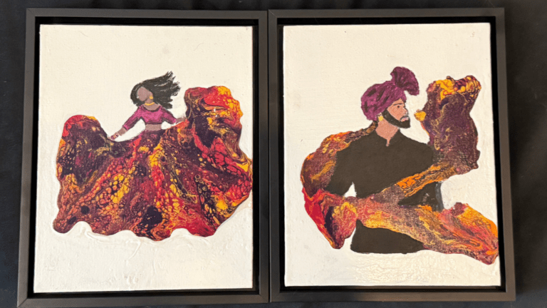 colourful painting from vijay