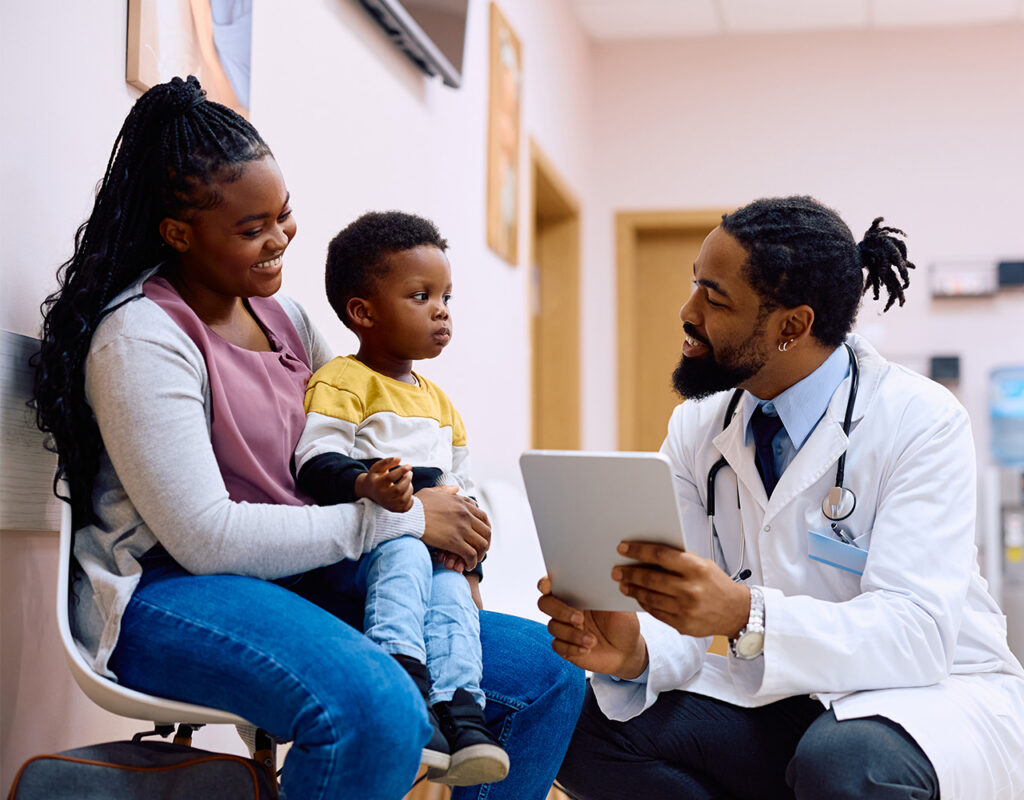 doctor with their patients