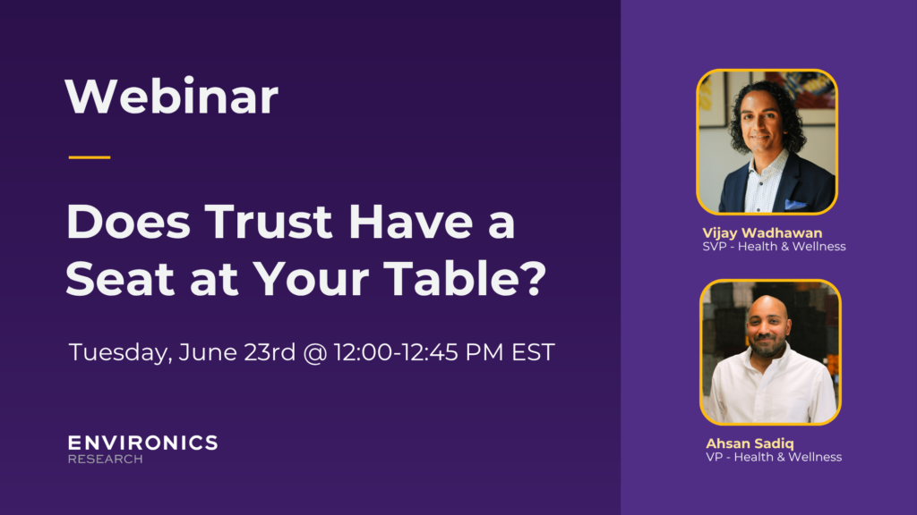 Webinar: Does Trust Have a Seat at Your Table?