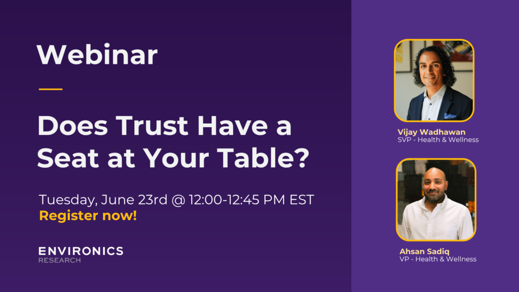 Webinar: Does Trust Have a Seat at Your Table?