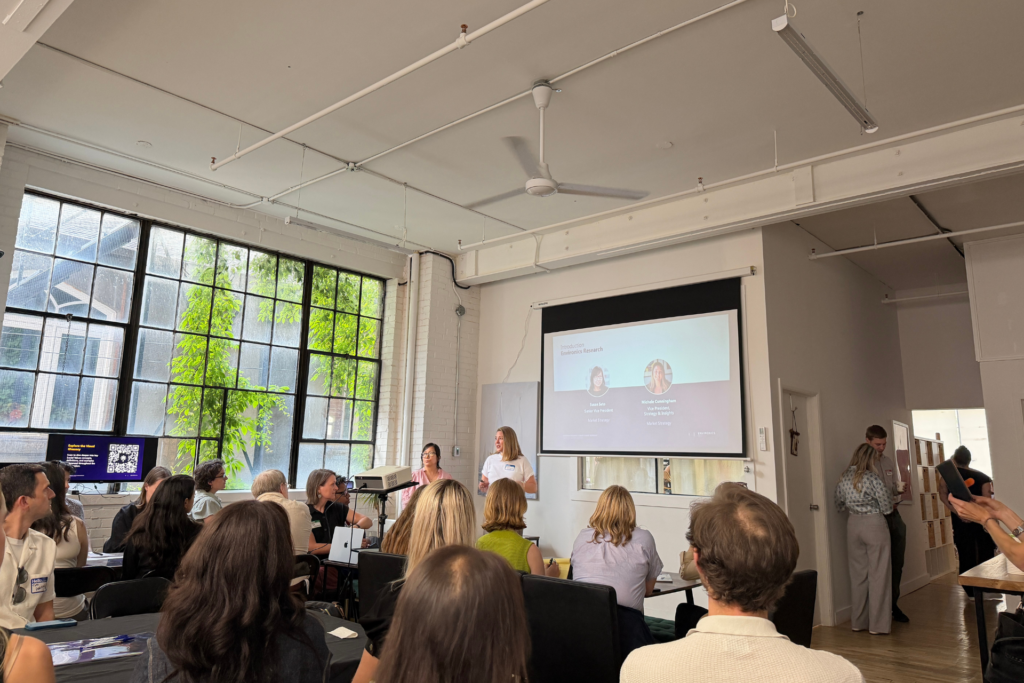 Susan and Michele presenting during TOCW 2026